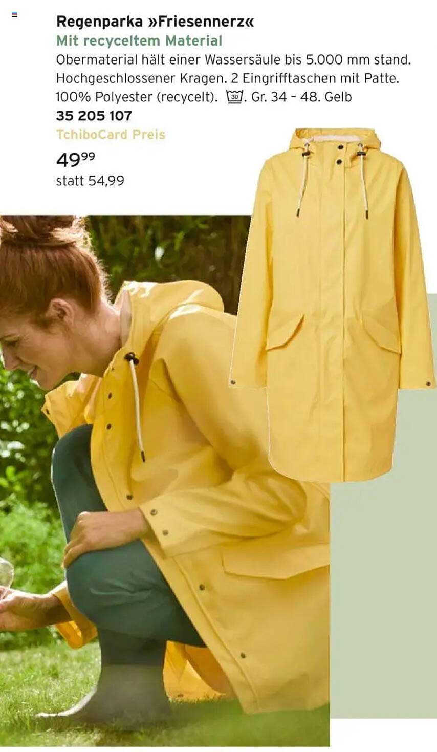 Regenparka »Friesennerz« mit recyceltem Material
