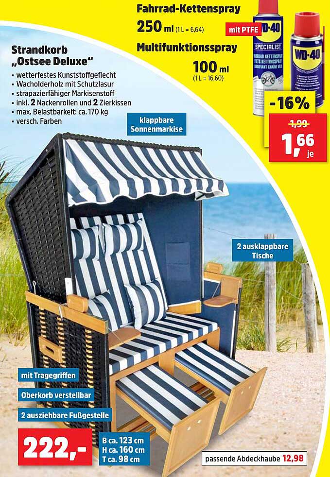 Strandkorb "Ostsee Deluxe"