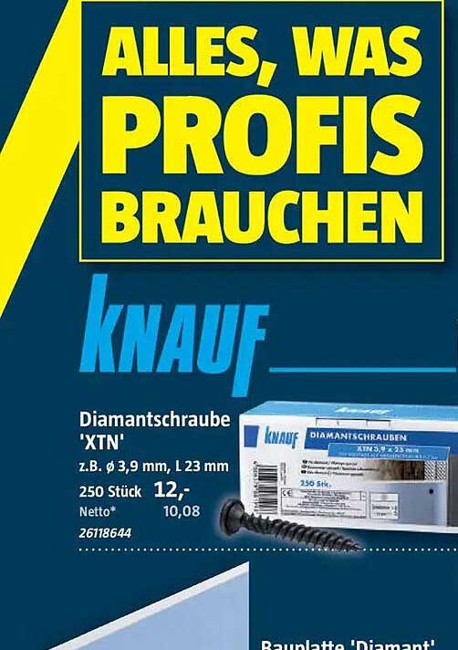 Diamantschraube 'XTN'