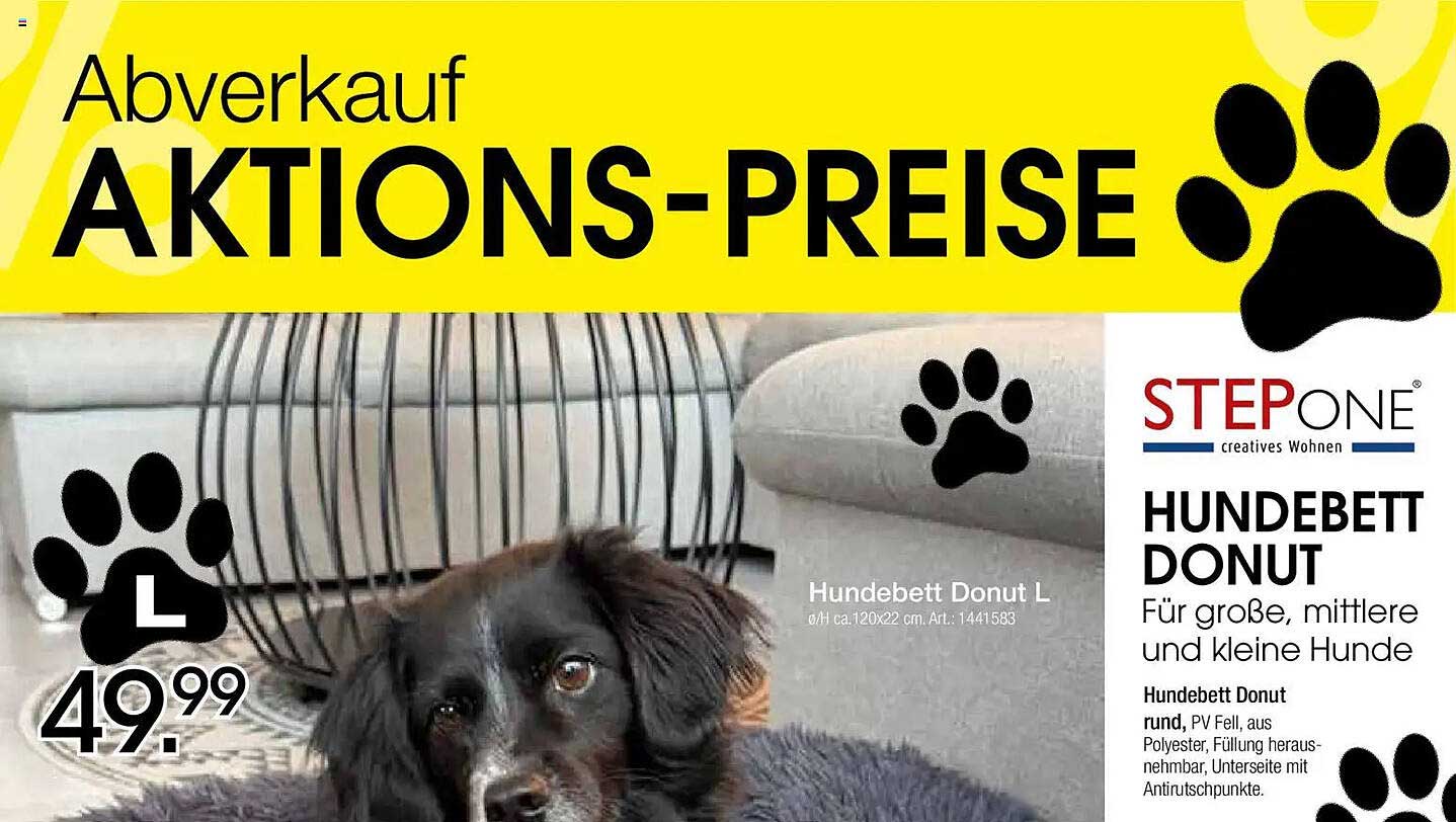 HUNDEBETT DONUT