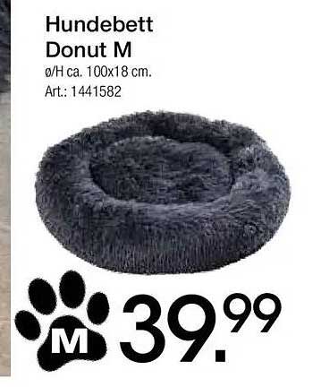 Hundebett Donut M