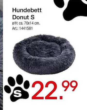Hundebett Donut S