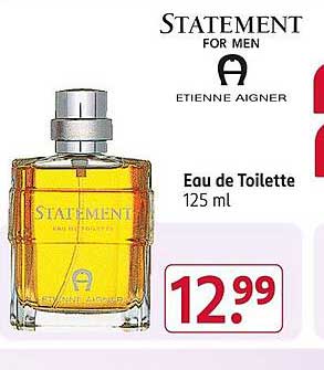STATEMENT FOR MEN ETIENNE AIGNER Eau de Toilette 125 ml