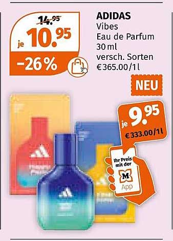 ADIDAS Vibes Eau de Parfum 30 ml
