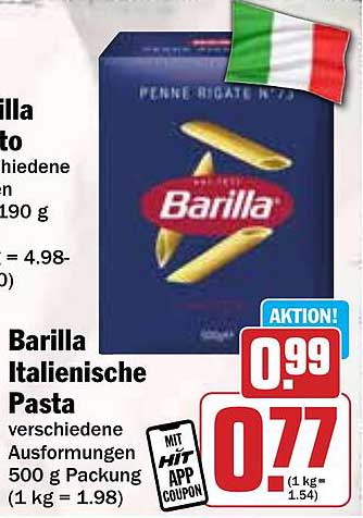 Barilla Italienische Pasta 500 g