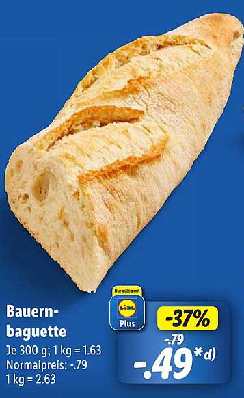 Bauernbaguette - frisch und lecker