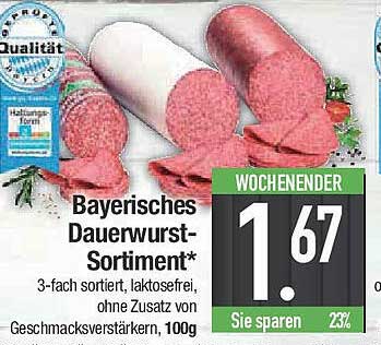 Bayerisches Dauerwurst-Sortiment*