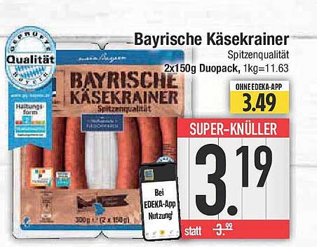 Bayrische Käsekraiter 2x150g Duopack - Spitzenqualität