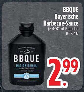 BBQUE Bayerische Barbecue-Sauce