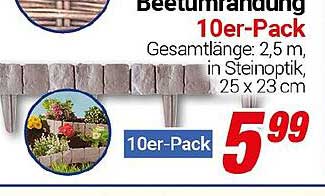 Beetumrandung 10er-Pack