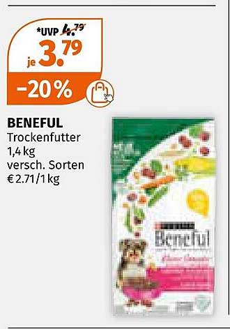 BENEFUL Trockenfutter 1,4 kg – verschiedene Sorten