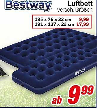 Bestway Luftbett - verschiedene Größen ab 9,99 €
