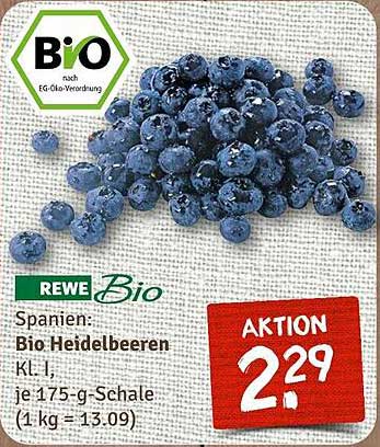Bio-Heidelbeeren aus Spanien - frisch und köstlich!