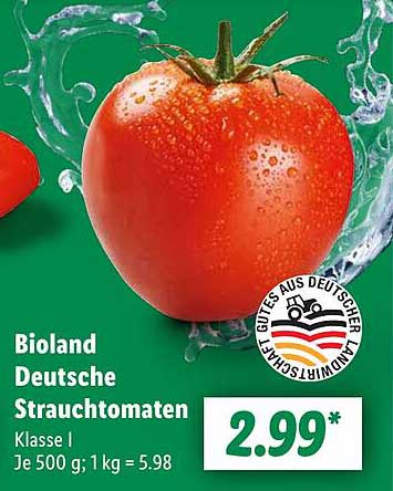 Bioland Deutsche Strauchtomaten