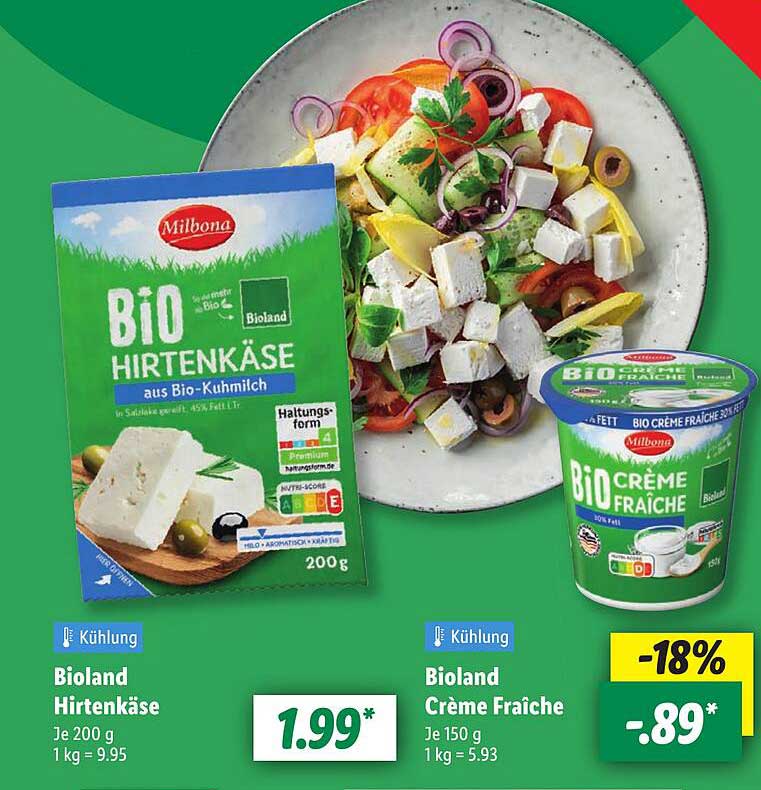 Bioland Hirtenkäse 200g für 1,99€