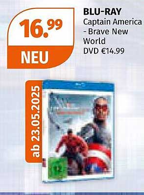 BLU-RAY Captain America - Brave New World