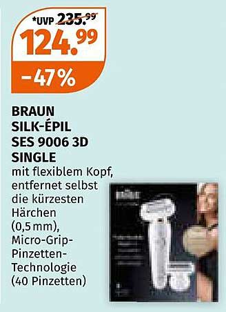 BRAUN SILK-ÉPIL SES 9006 3D SINGLE
