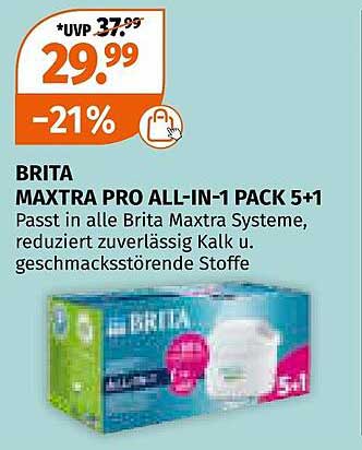 BRITA Maxtra Pro All-in-1 Pack 5+1