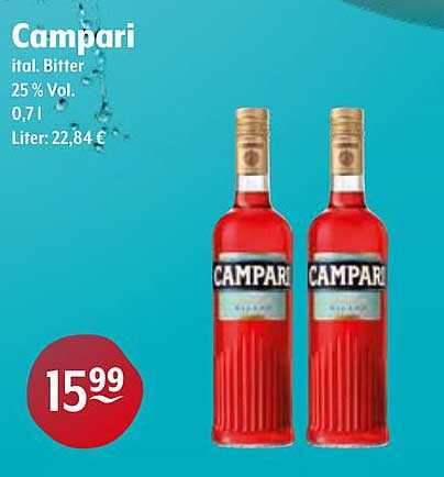 Campari - Ital. Bitter 0,7 l