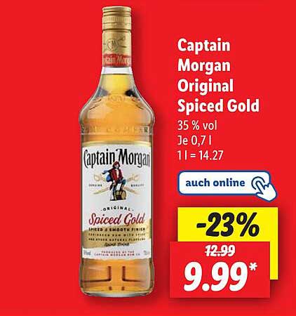 Captain Morgan Original Spiced Gold 0,7L