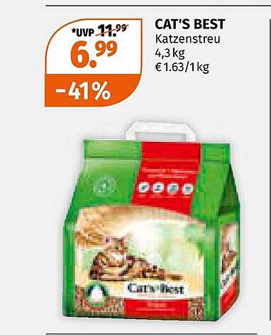 CAT'S BEST Katzenstreu 4,3 kg