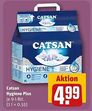 Catsan Hygiene Plus 9L