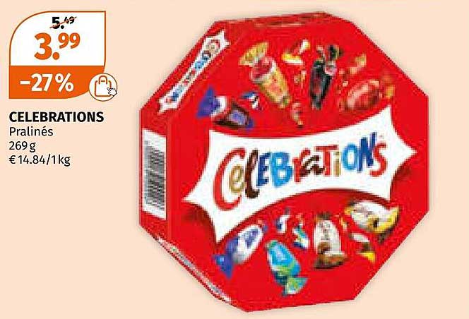 CELEBRATIONS Pralinés 269 g
