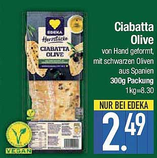 Ciabatta Olive von EDEKA