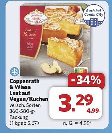 Coppenrath & Wiese Lust auf Kuchen - Vegan