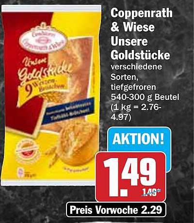 Coppenrath & Wiese Unsere Goldstücke - verschiedene Sorten, tiefgefroren