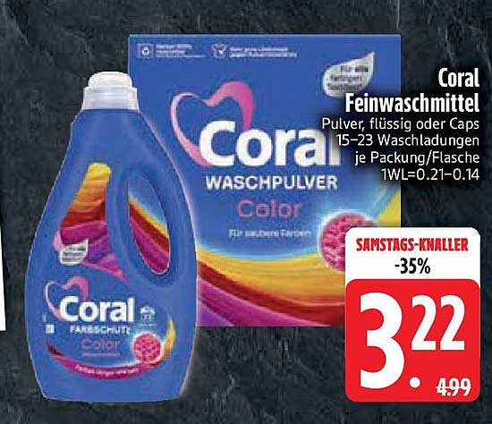 Coral Feinwaschmittel