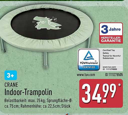 CRANE Indoor-Trampolin
