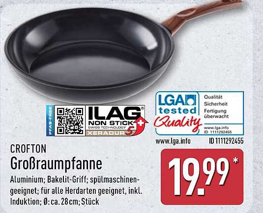CROFTON Großraumpfanne