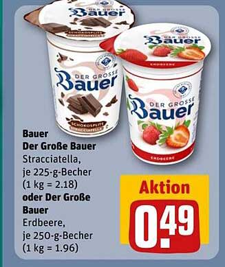 Der Große Bauer Stracciatella und Erdbeere – Jetzt im Angebot!