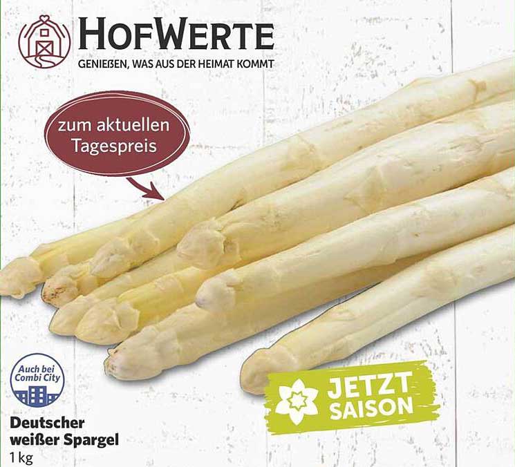 Deutscher weißer Spargel 1 kg