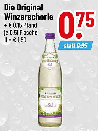 Die Original Winzer-Schorle