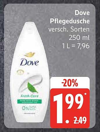 Dove Pflegedusche versch. Sorten 250 ml