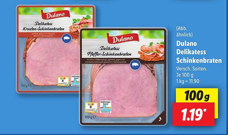 Dulano Delikatess Schinkenbraten