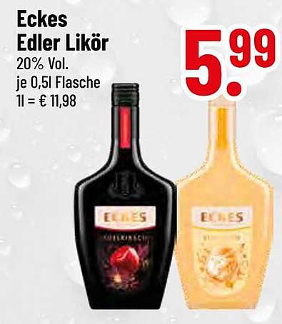Eckes Edler Likör 0,5l - jetzt zum Sonderpreis