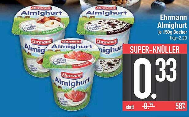 Ehrmann Almighurt – Super-Knüller für nur 0,33 €