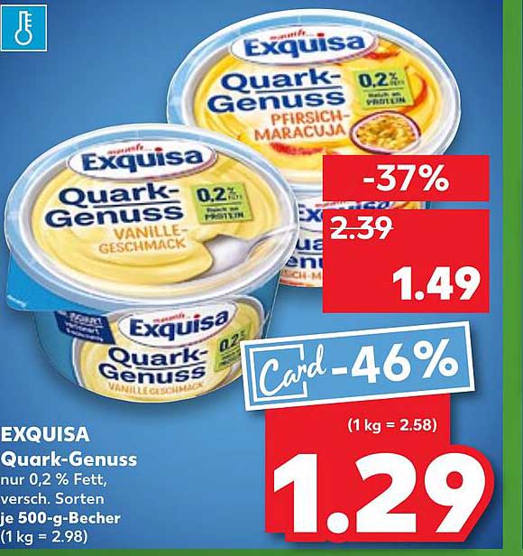 EXQUISA Quark-Genuss – Fruchtiger Genuss für jeden Tag