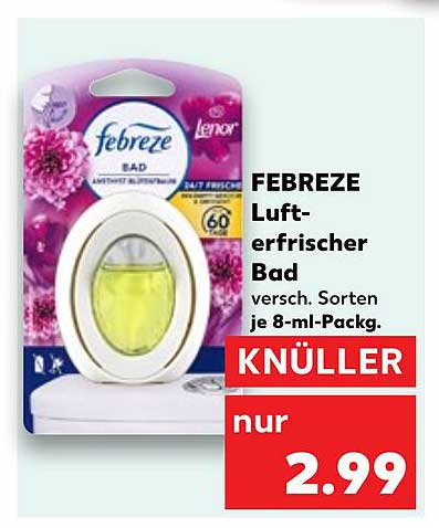 FEBREZE Luft­frischer Bad - 8-ml-Packung