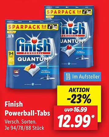 Finish Powerball-Tabs 94 Stück - jetzt im Sparpack
