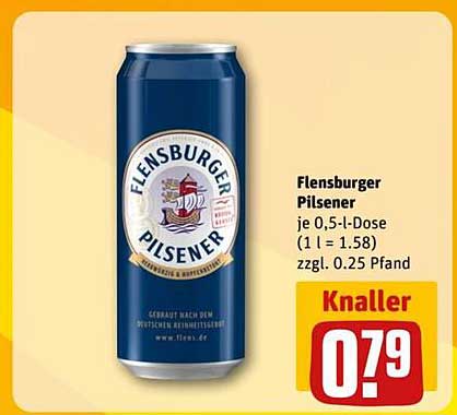 Flensburger Pilsener 0,5 l Dose