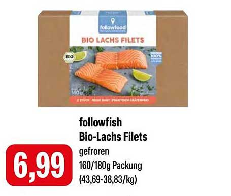 followfish Bio-Lachs Filets