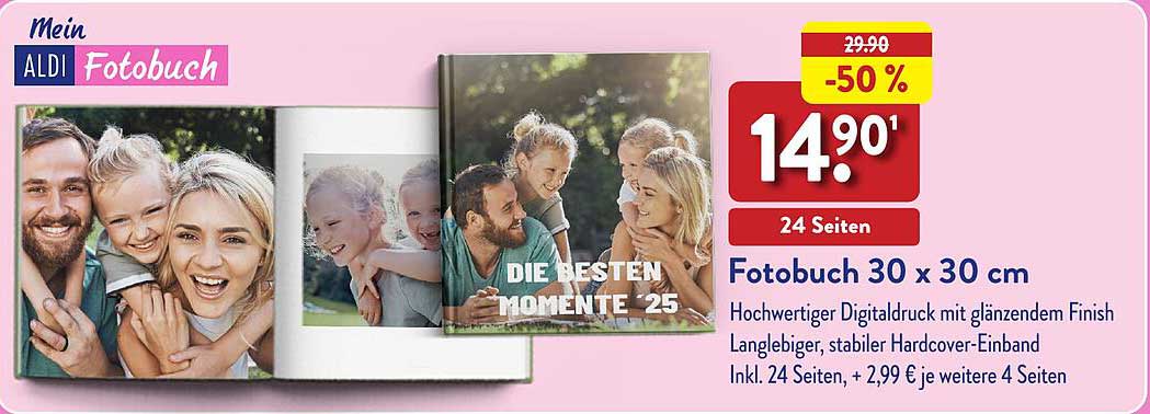 Fotobuch 30 x 30 cm