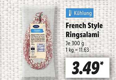 French Style Ringsalami 300 g
