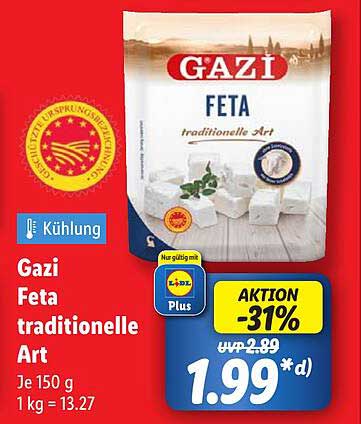 Gazi Feta traditionelle Art 150 g