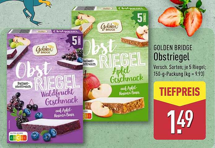 GOLDEN BRIDGE Obstriegel
