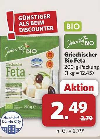 Griechischer Bio Feta 200 g - Jetzt im Angebot!